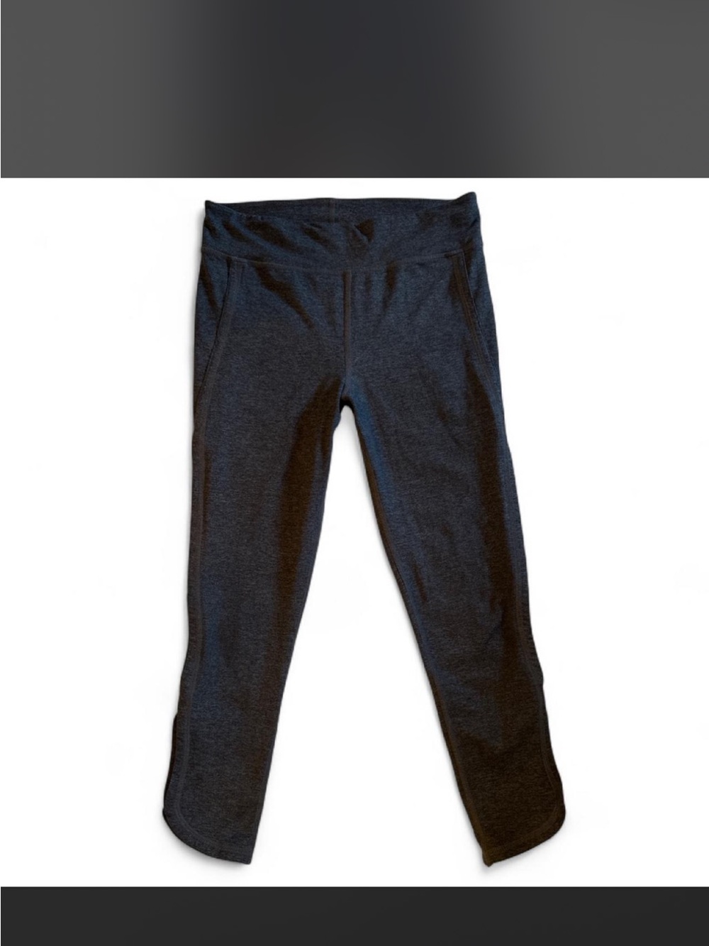 Free People Movement Dark Charcoal Active Capri Leggings